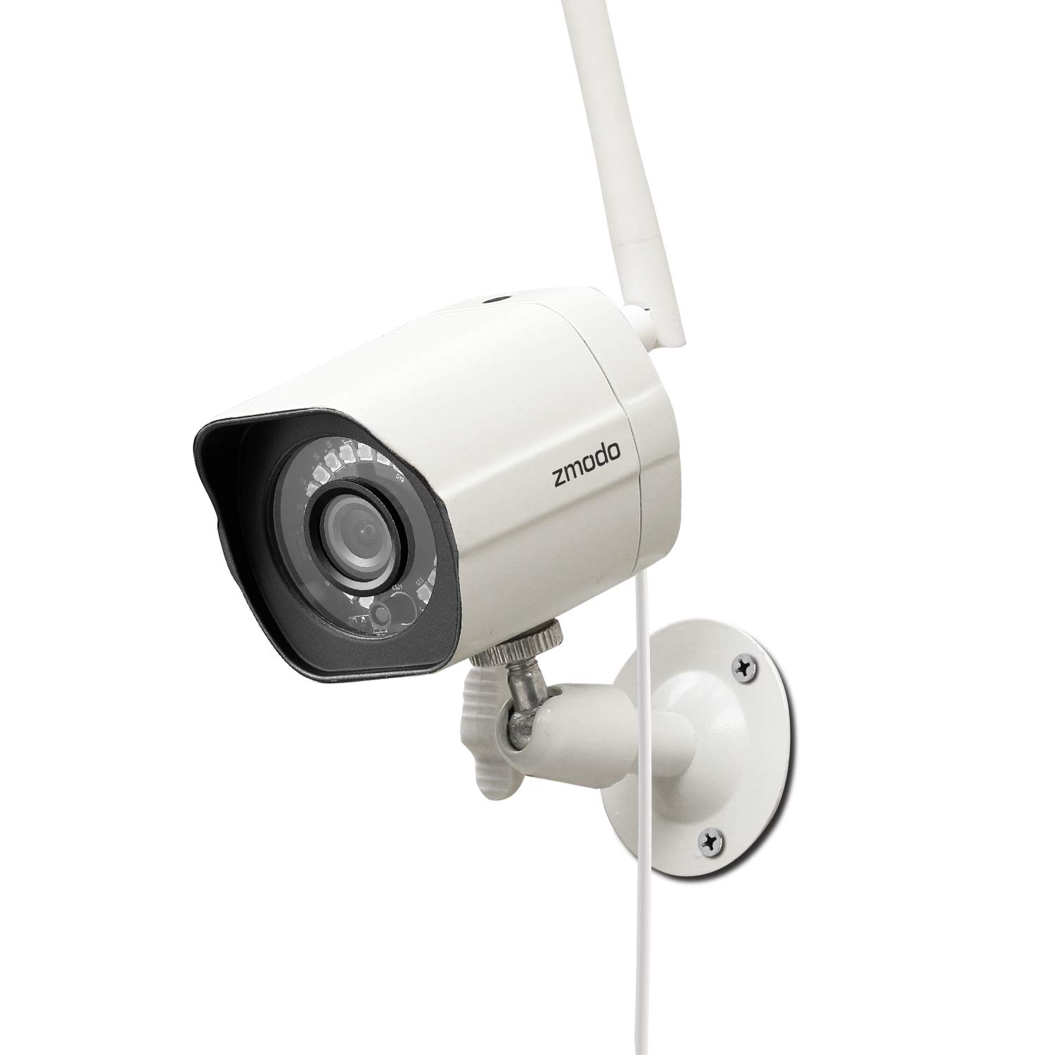 Kroki do instalacji kamer bezprzewodowych Zmodo Security Cameras.